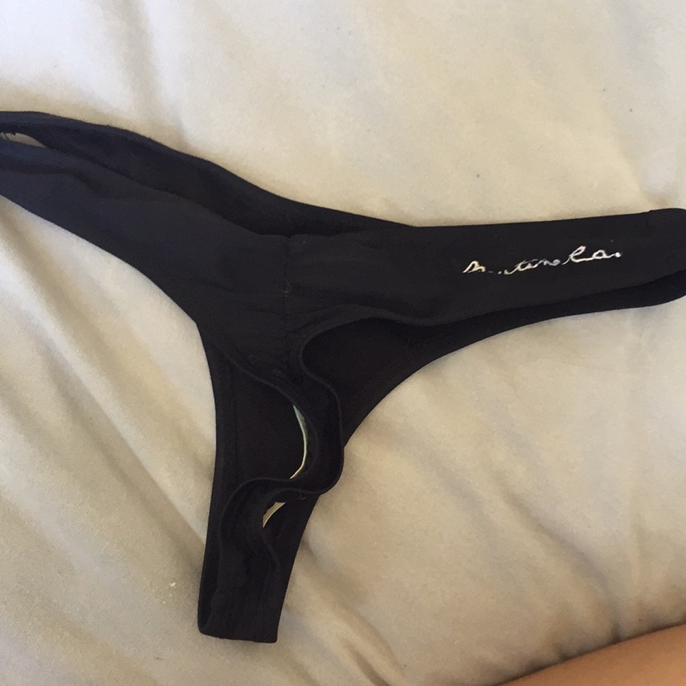 Boutine LA black scrunchy bottoms